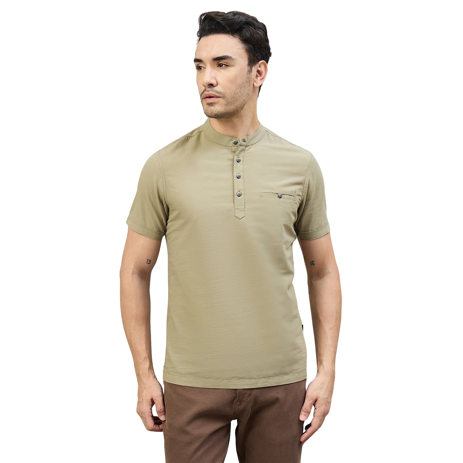 Duke Urban Men Half Sleeve Cotton Smart Fit Casual T-shirt (LF7901)