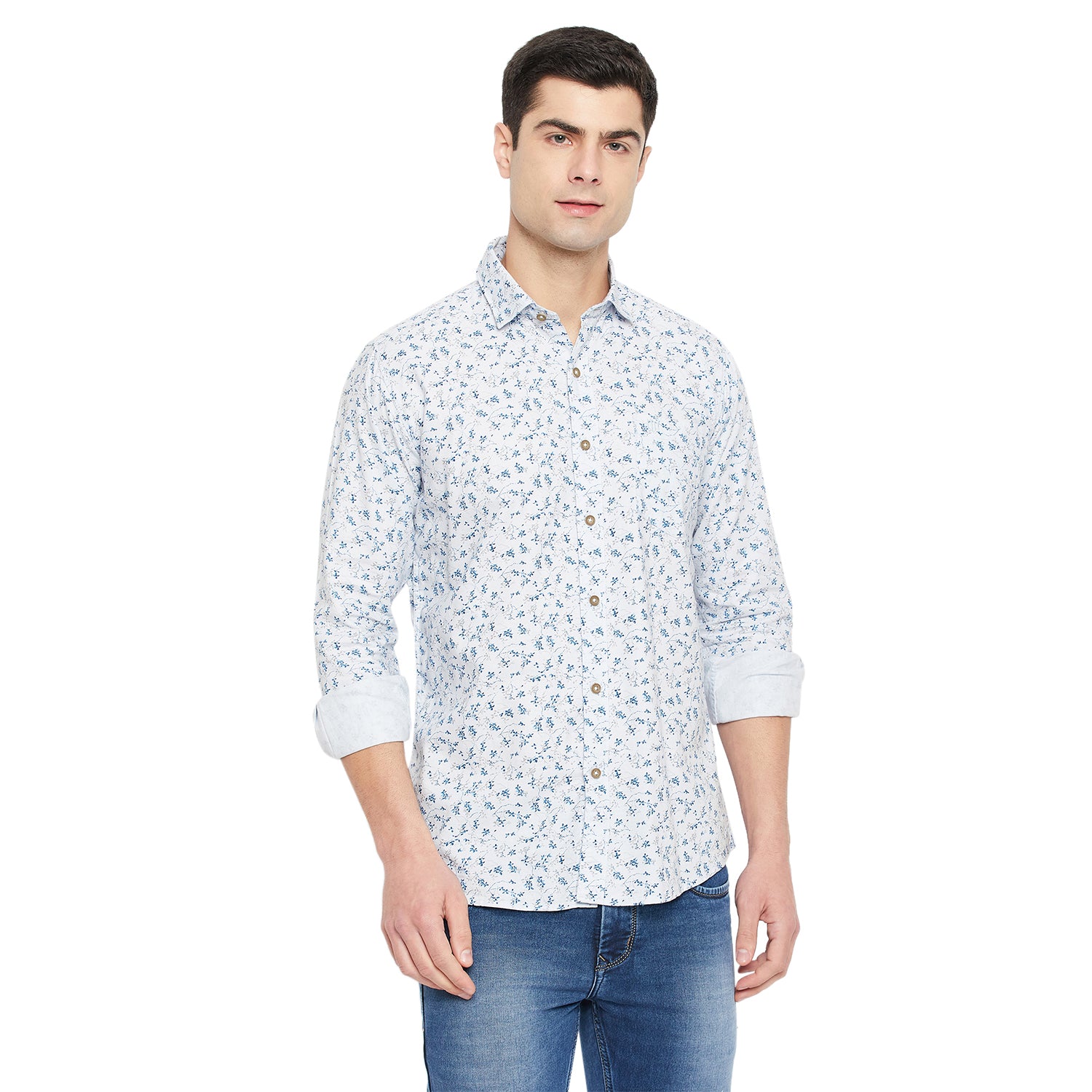 Duke Urban Men Full Sleeve Cotton Shirt (SDO8PROL)