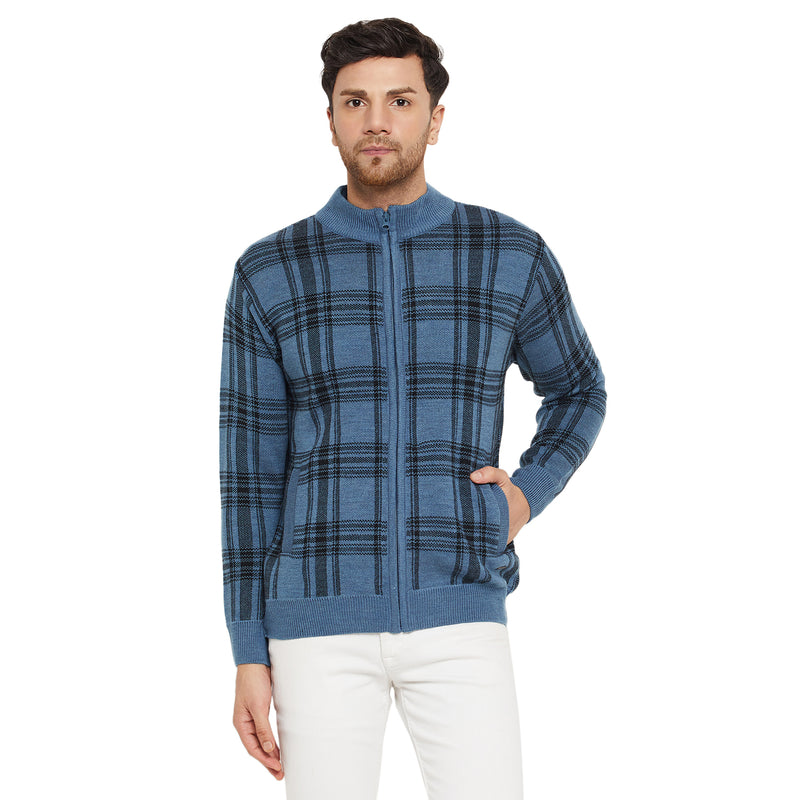 Duke Urban Men Full Sleeve Zipper Cardigan (SDS2154)