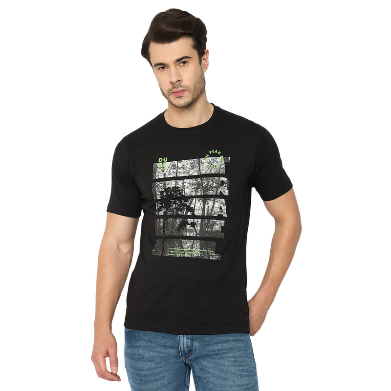 Duke Urban Men Half Sleeve Cotton Tshirt (LF7488)