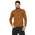 Duke Urban Men Half Zip Full Sleeve Cotton T-shirt (LF3931)