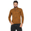 Duke Stardust Men Half Zip Full Sleeve Cotton T-shirt (LF3931)