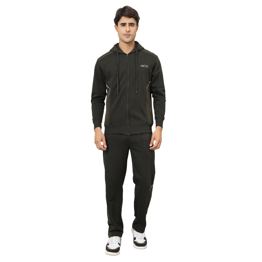 Duke Urban Men Hood Smartfit Full Zip Tracksuit (LF6035)