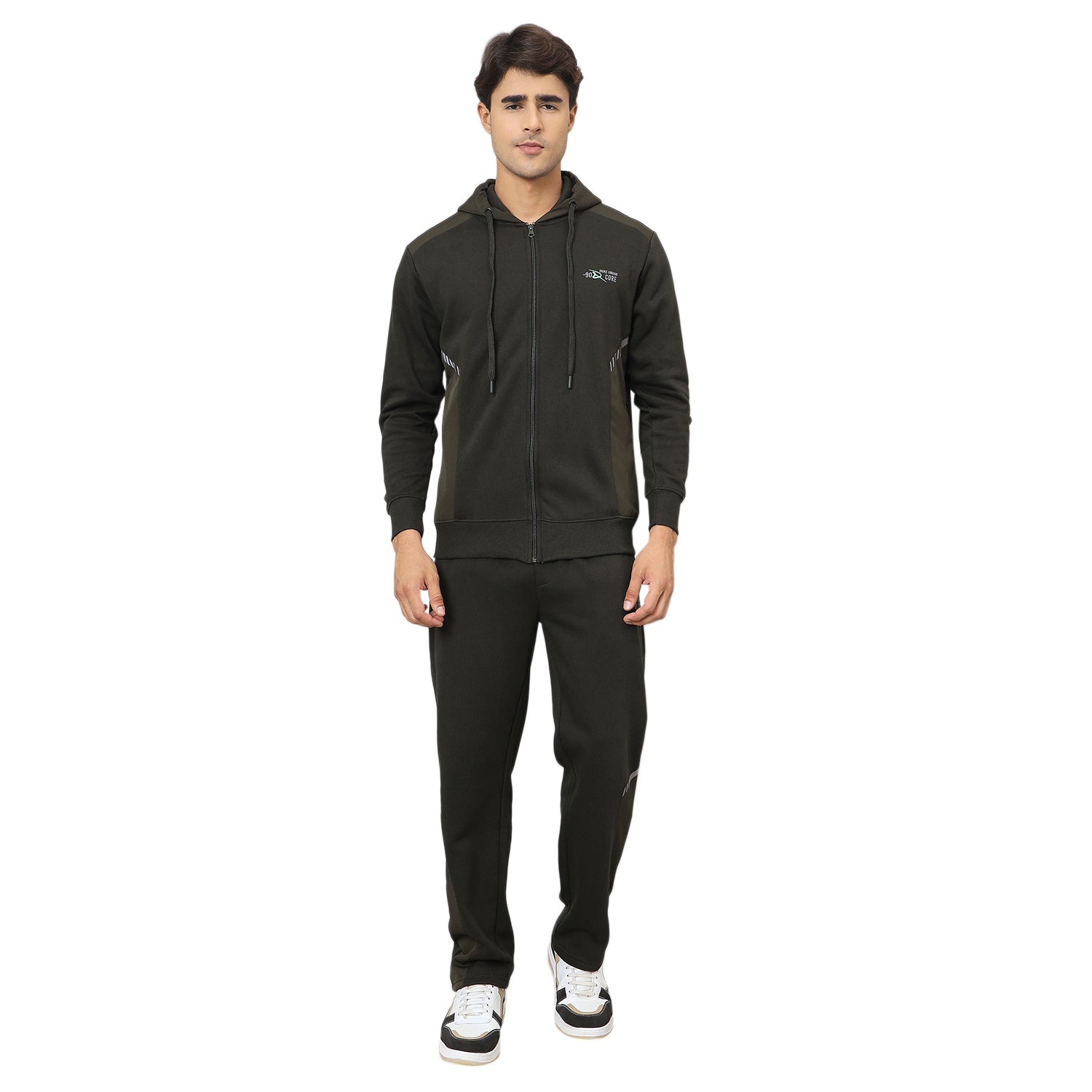 Duke Urban Men Hood Smartfit Full Zip Tracksuit (LF6035)