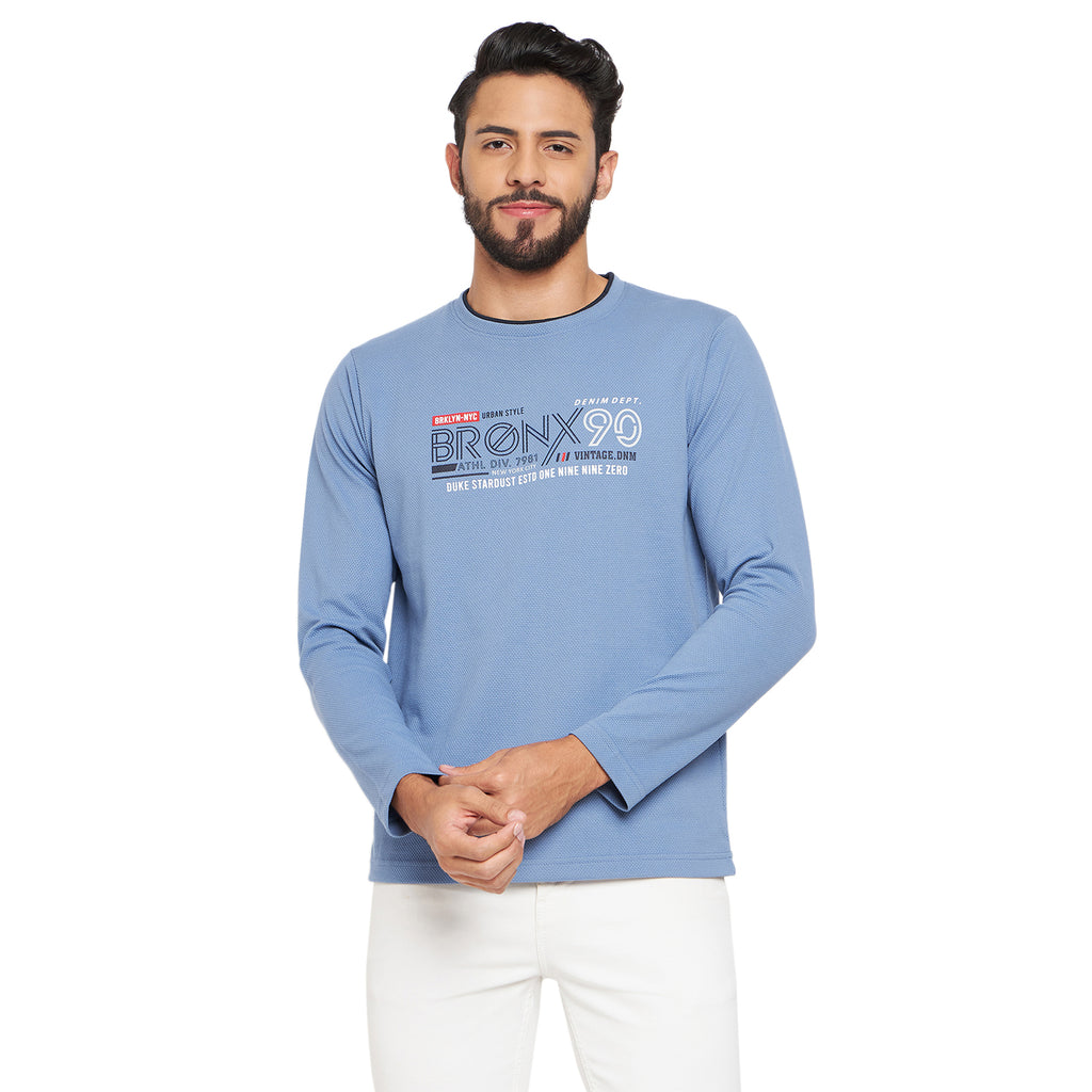 Duke Stardust Men Round Neck Full Sleeve Cotton T-shirt (LF3961)