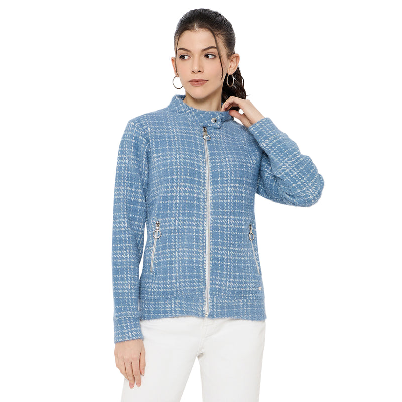 Duke Urban Women Full Sleeve Zipper Sweatshirt (LFX863)