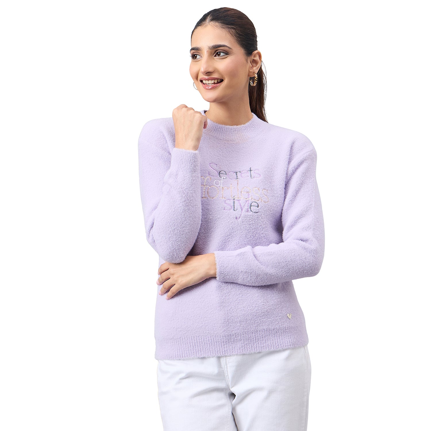 Duke Urban Women Full Sleeve Round Neck Pullover (SDS1408C)