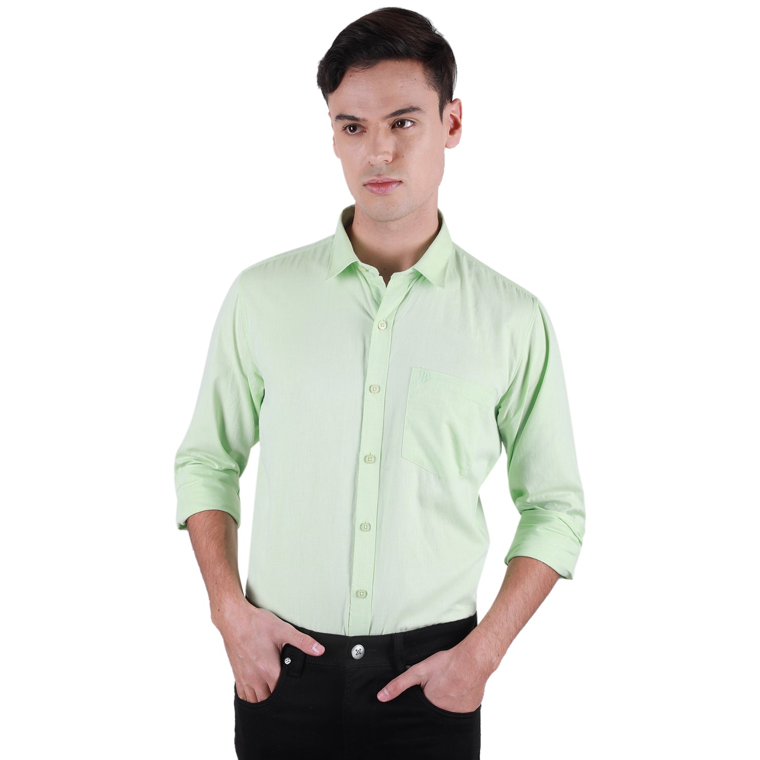 Duke Urban Men Full Sleeve Cotton Shirt (SDO7PLDB)
