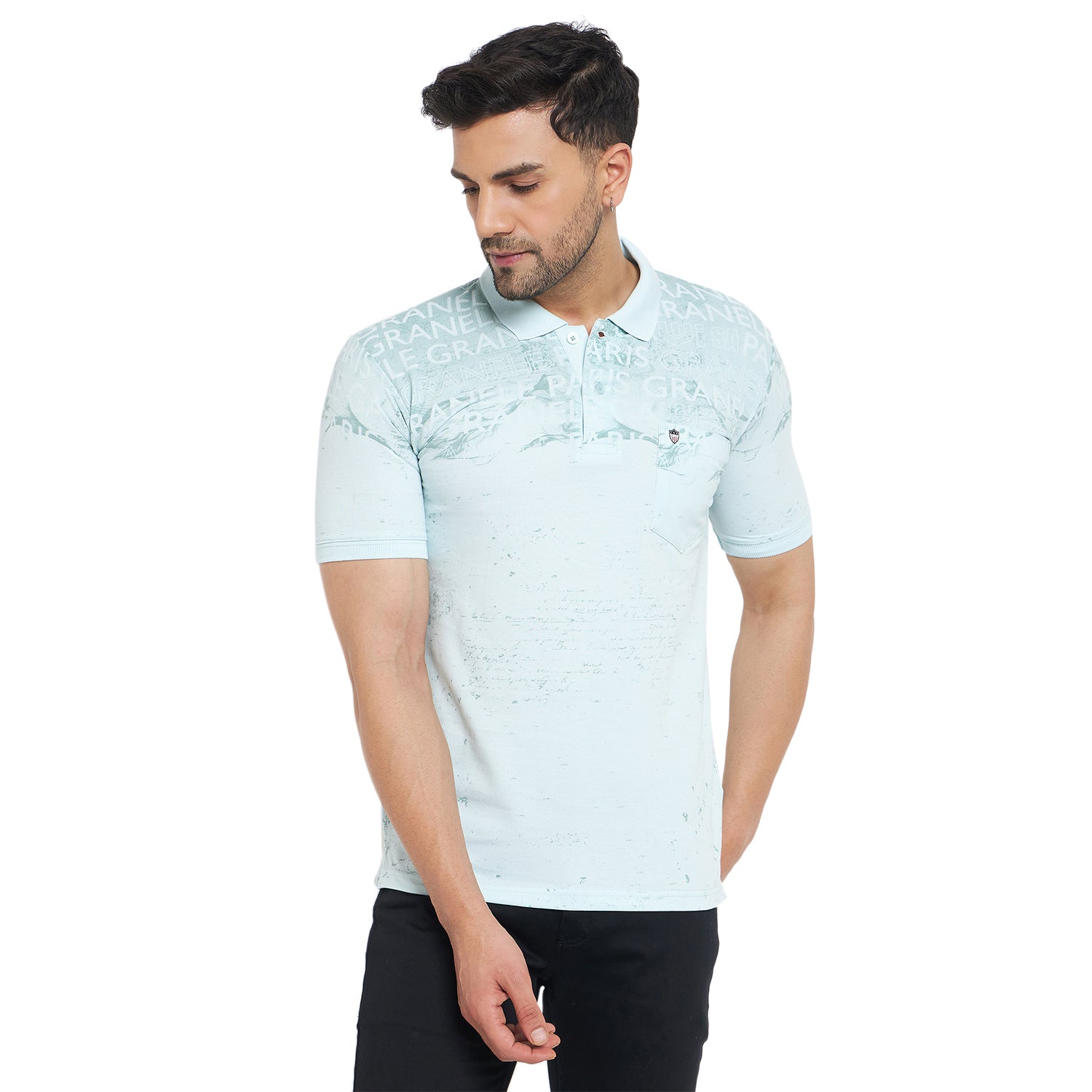 Duke Stardust Men Half Sleeve Cotton T-Shirt (LF7117)