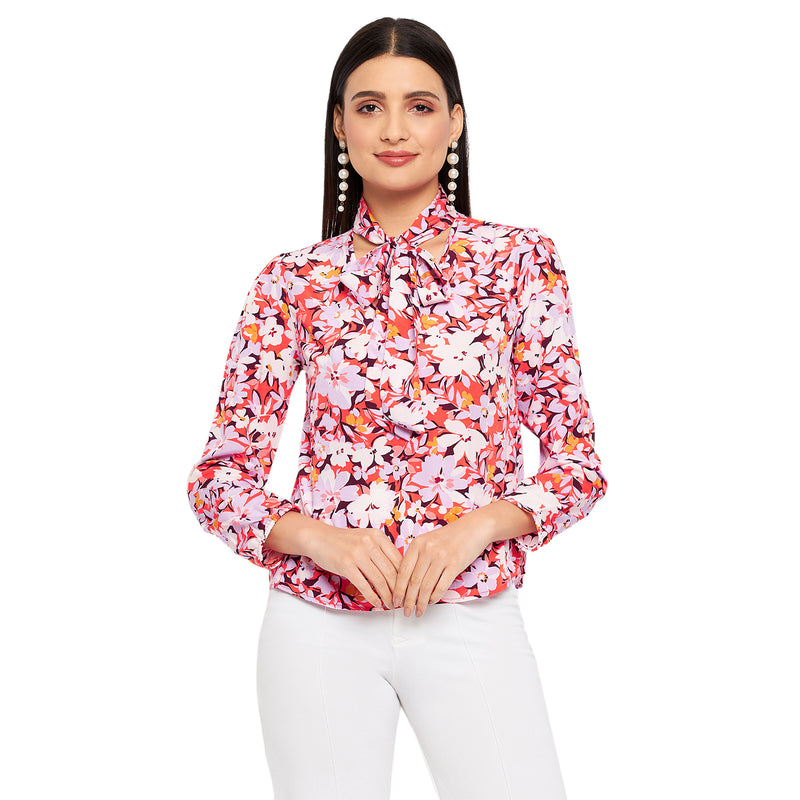 Duke Urban Women Regular Sleeve Printed Top (SDX3266)