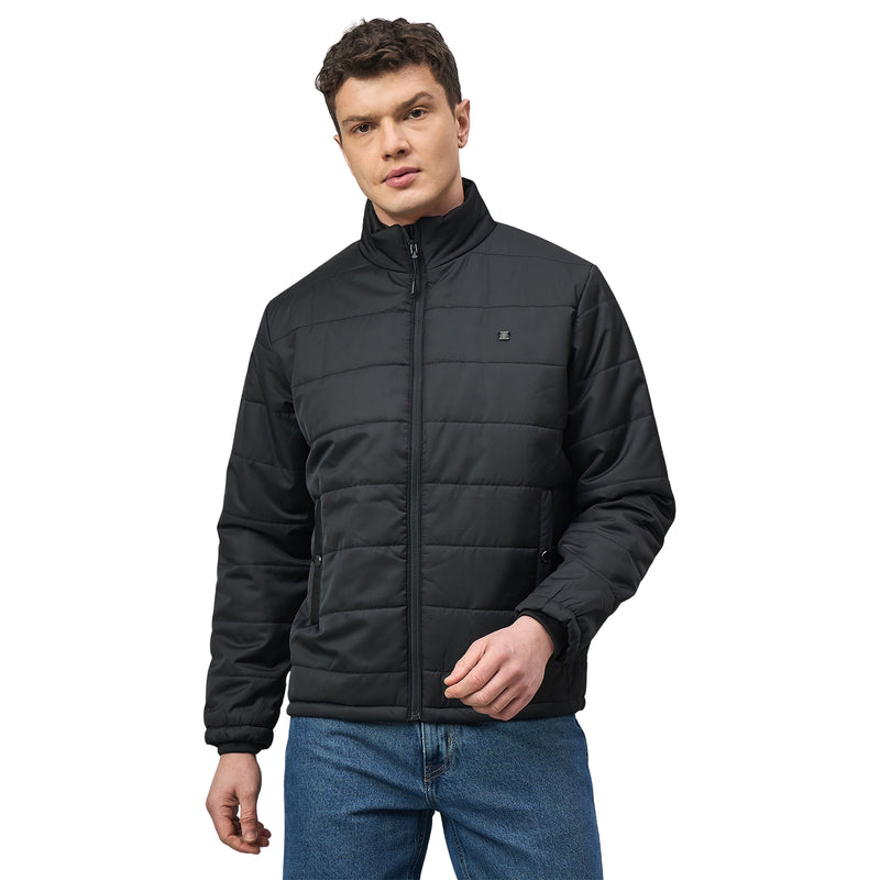 Duke Urban Men Fulll Sleeve High Neck Puffer Jacket (SDZ3118)