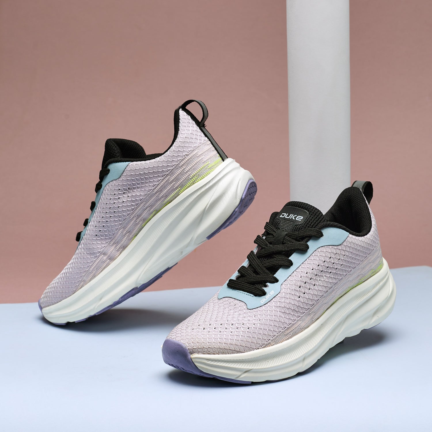 Duke Womens Curvekick Sports Shoes (XFOL1574)