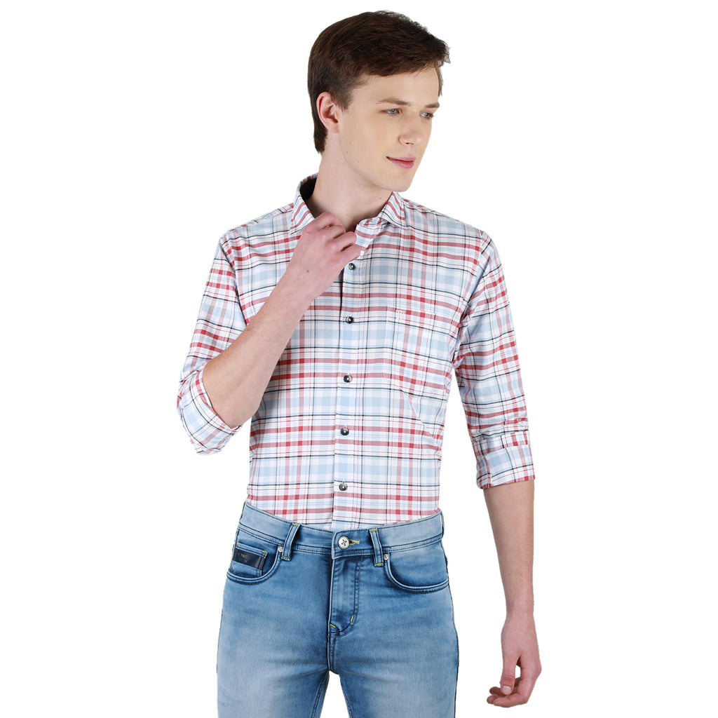 Duke Urban Men Full Sleeve Cotton Shirt (SDO8CKOJ)