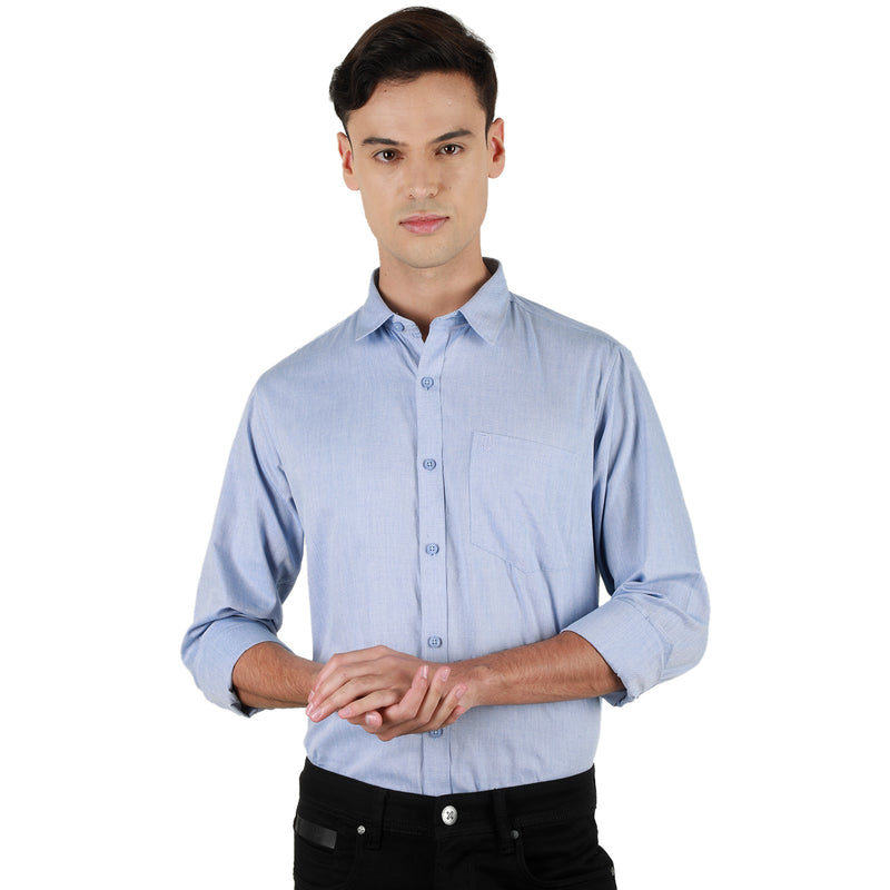 Duke Urban Men Full Sleeve Cotton Shirt (SDO7PLDB)