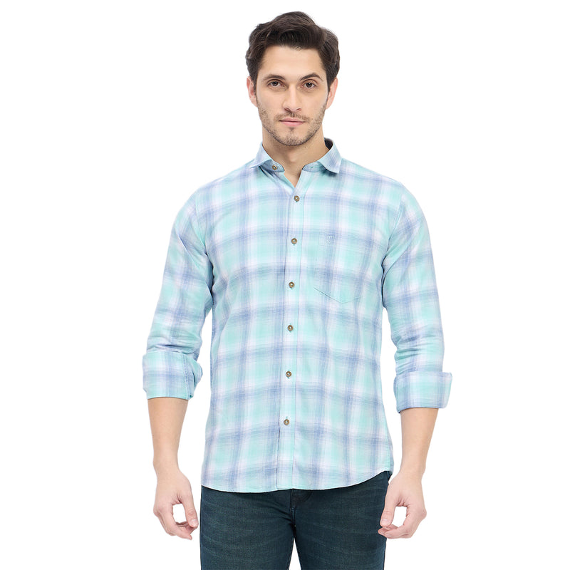 Duke Urban Men Full Sleeve Cotton Shirt (SDO8CKY)