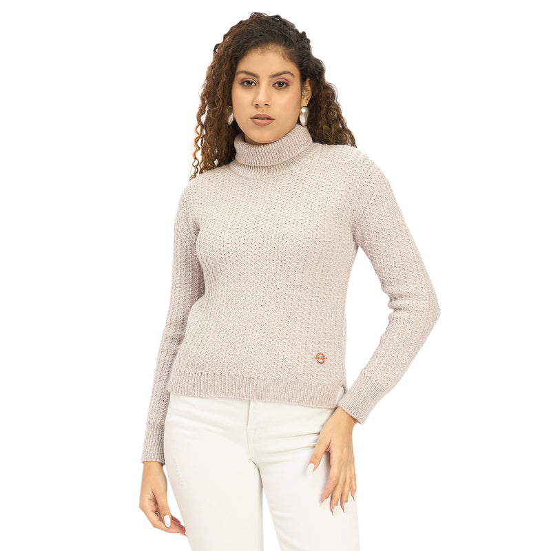 Duke Urban Women Full Sleeve Turtle Neck Sweater (SDS1241N)