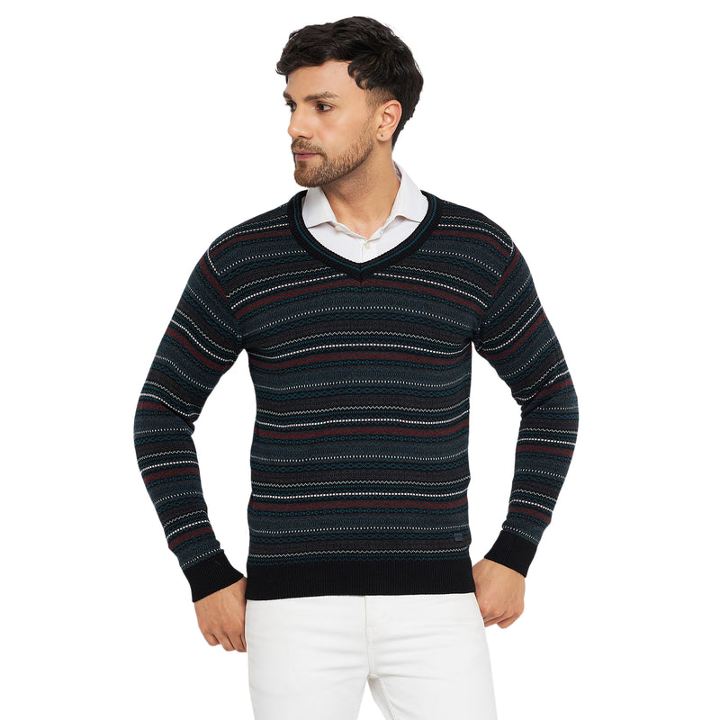 Duke Urban Men Full Sleeve V Neck Sweater (SDS2051)