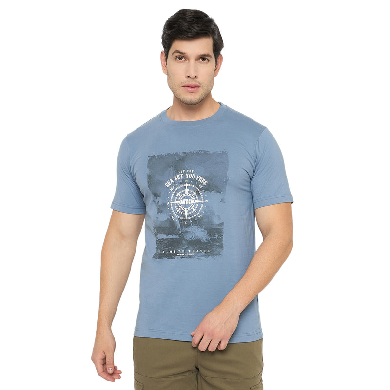 Duke Urban Men Half Sleeve Cotton Tshirt (LF7493)