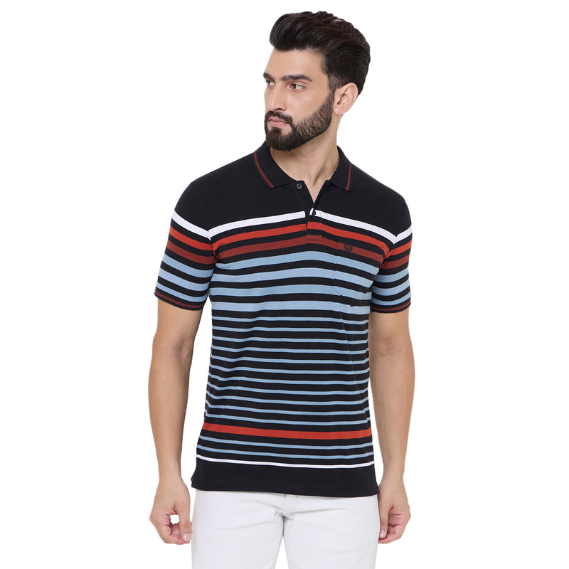 Duke Urban Men Half Sleeve Cotton Tshirt (LF7182)