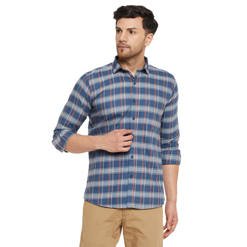 Duke Urban Men Full Sleeve Cotton Shirt (SDO8CKM)