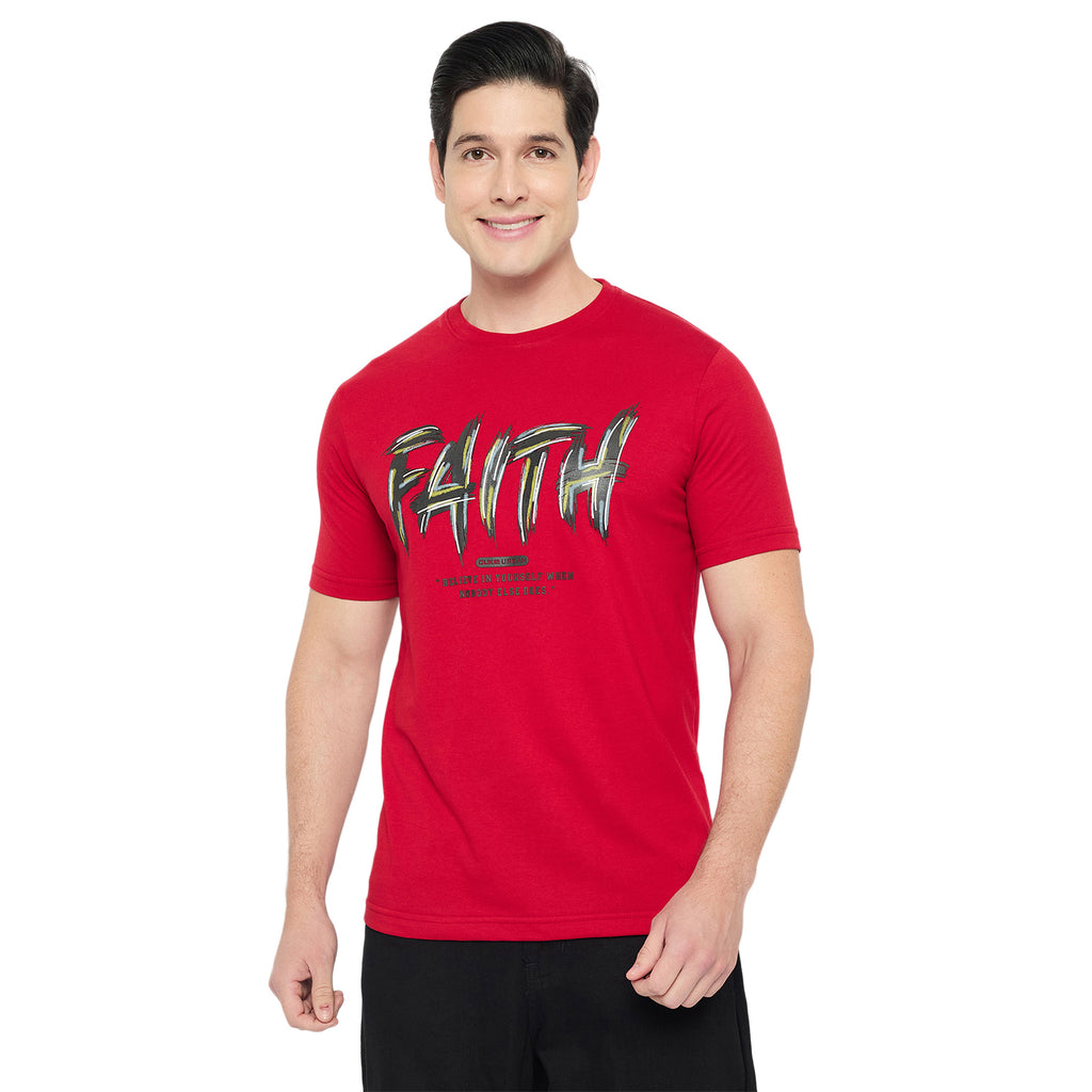 Duke Urban Men Half Sleeve Cotton Tshirt (LF7506)