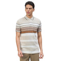 Duke Urban Men Striped Half Sleeve Regular Polo Tshirt (LF7619)