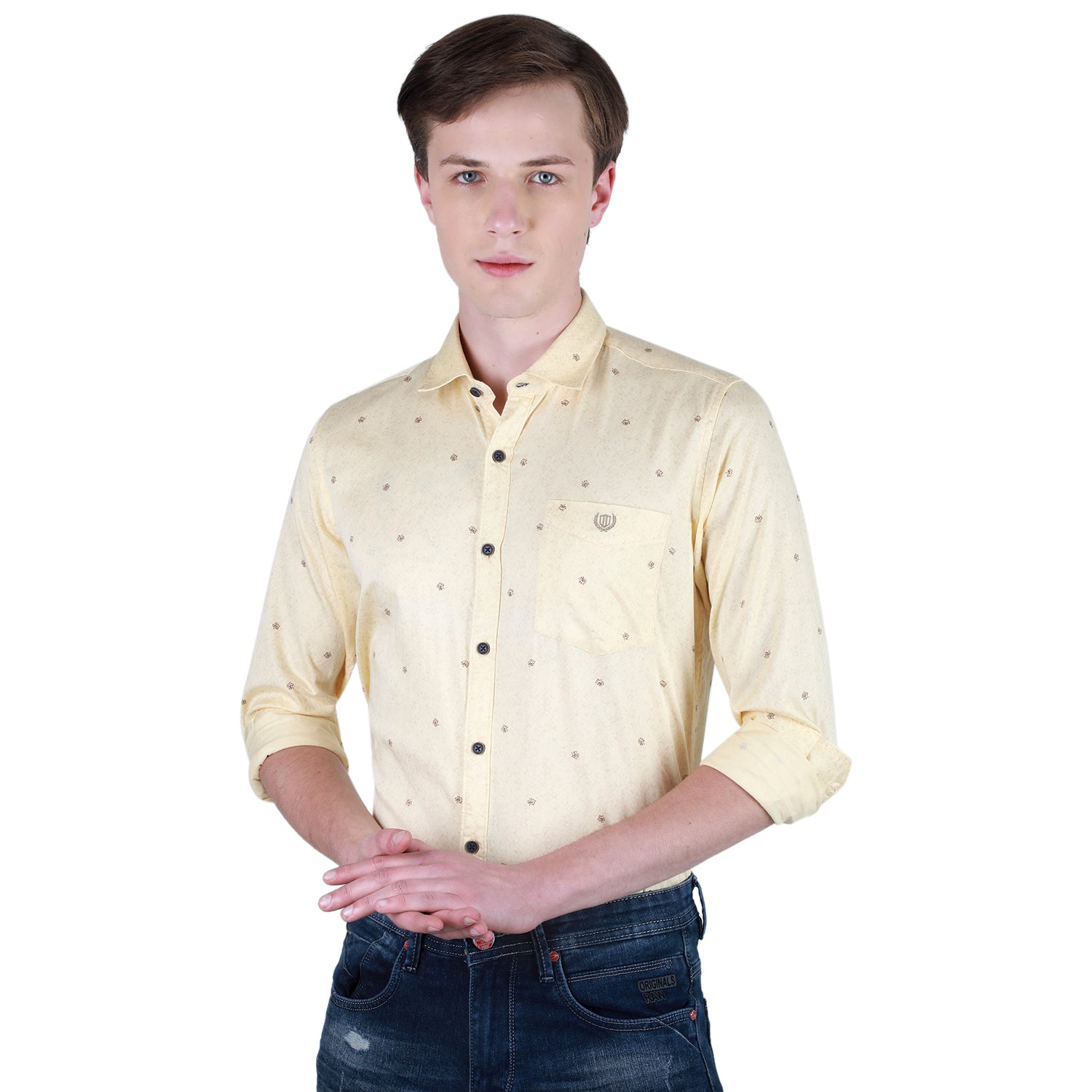 Duke Urban Men Full Sleeve Cotton Shirt (SDO3PRTC)