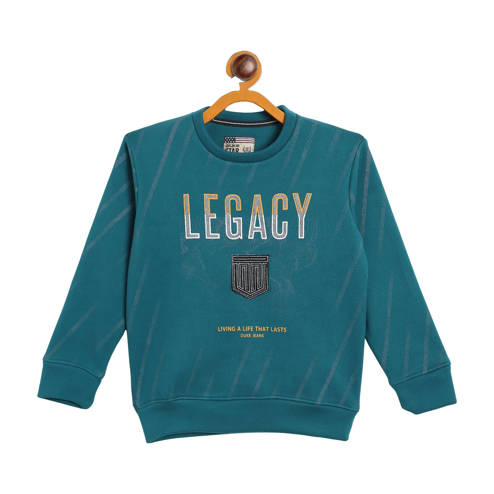 Duke Urban Boys Full Sleeve Round Neck Printed Sweatshirt (LF365)