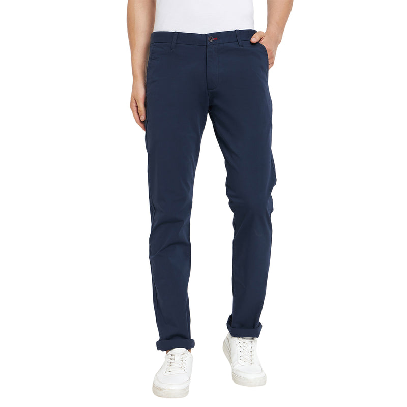 Duke Urban Men Solid Chinos Trousers (SDT4508R)