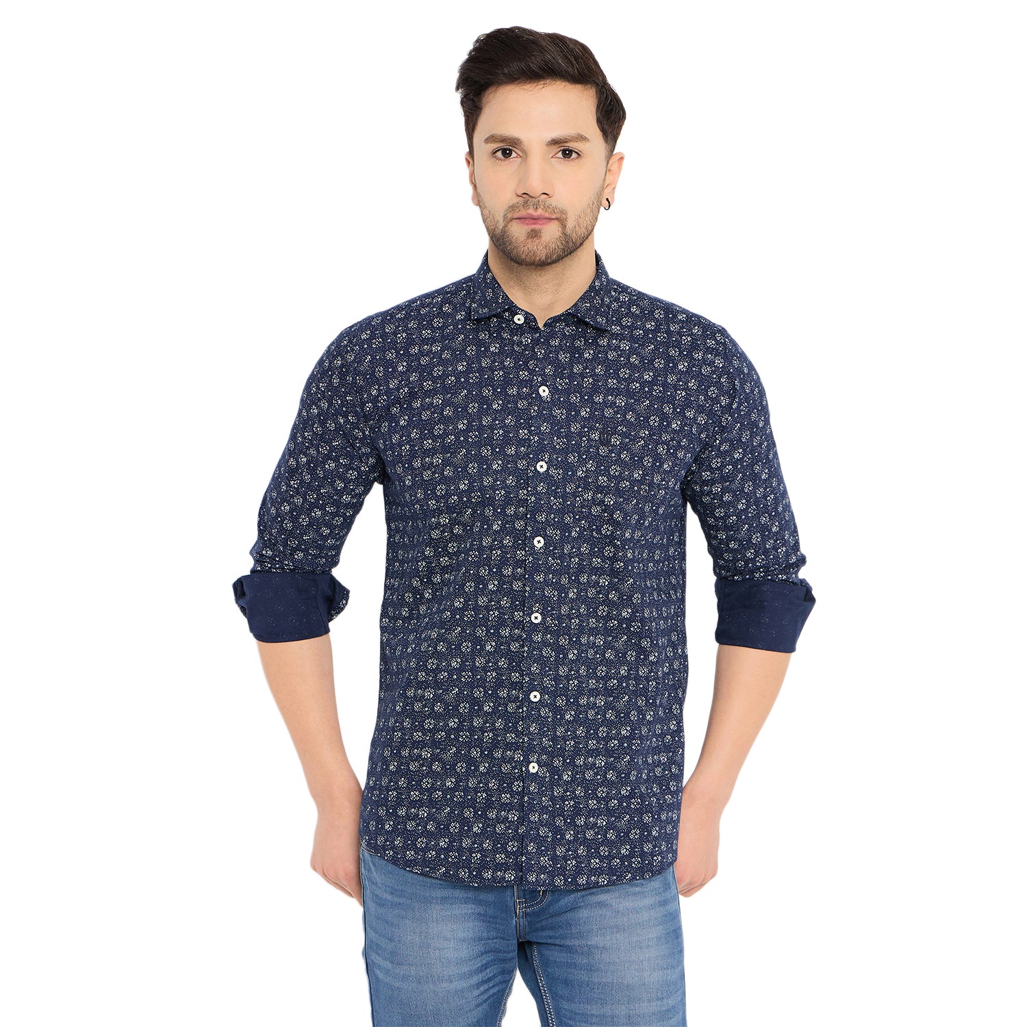 Duke Urban Men Full Sleeve Cotton Shirt (SDO8PROH)