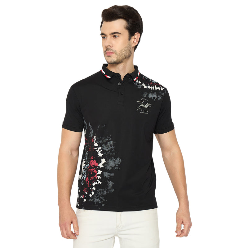 Duke Urban Men Half Sleeve Cotton Tshirt (LF7453)