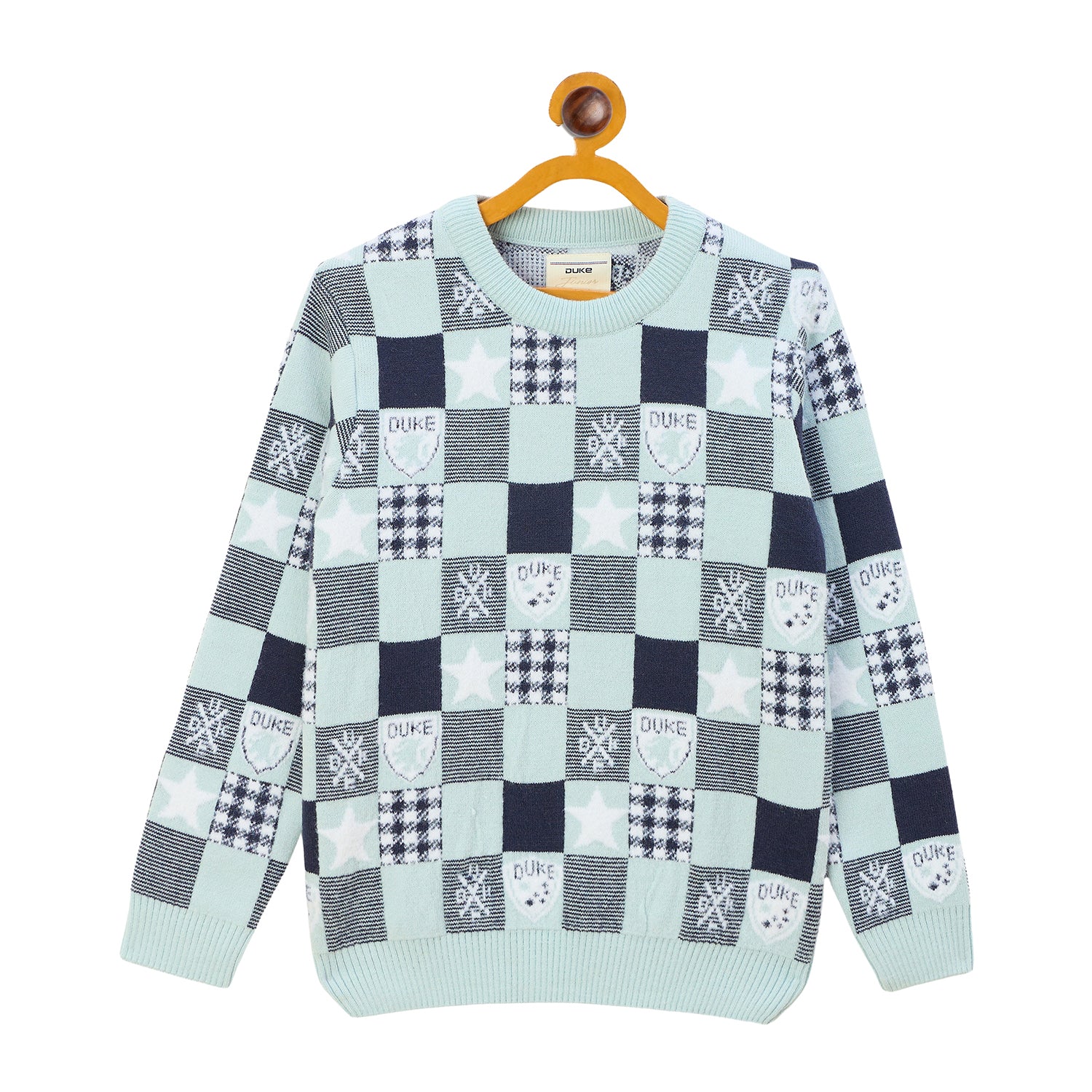 Duke Urban Boys Round Neck Full Sleeve Regular Sweater (S3632)