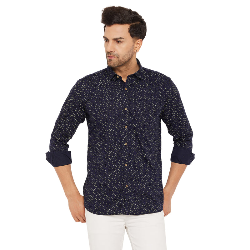 Duke Urban Men Full Sleeve Cotton Shirt (SDO8PRTA)