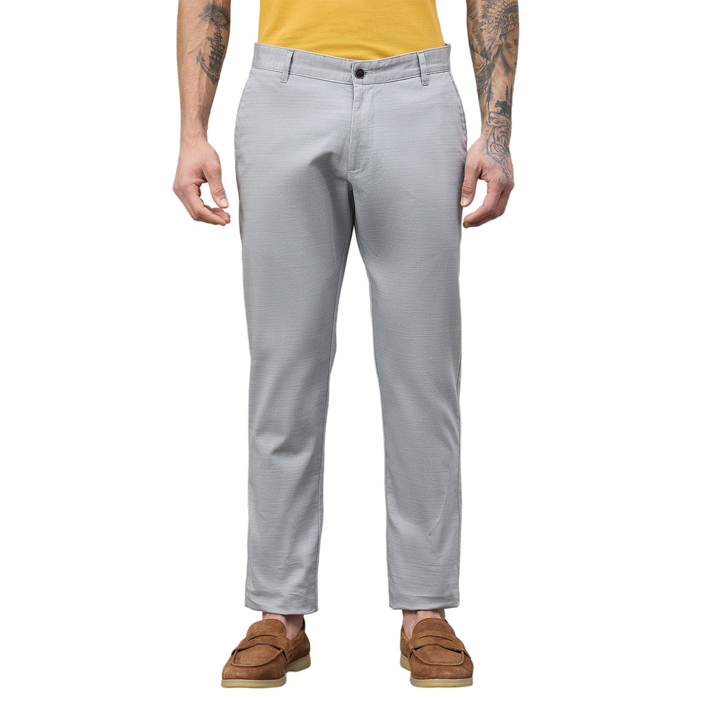 Duke Urban Men Flatfront Narrowfit Non-denim Casual Trouser (SDT4646)