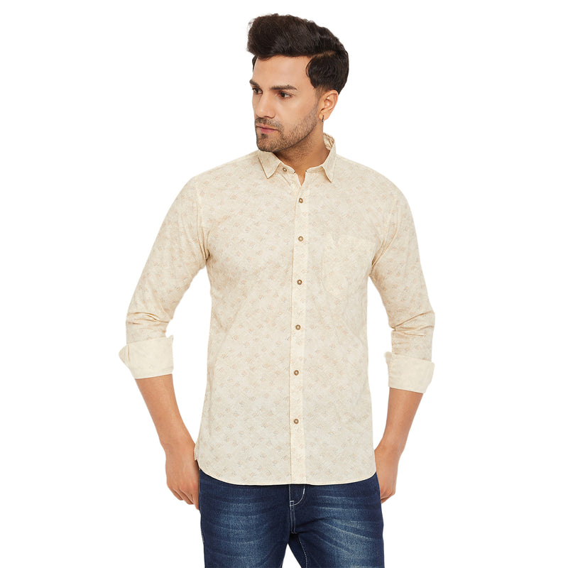 Duke Urban Men Full Sleeve Cotton Shirt (SDO8PRSB)