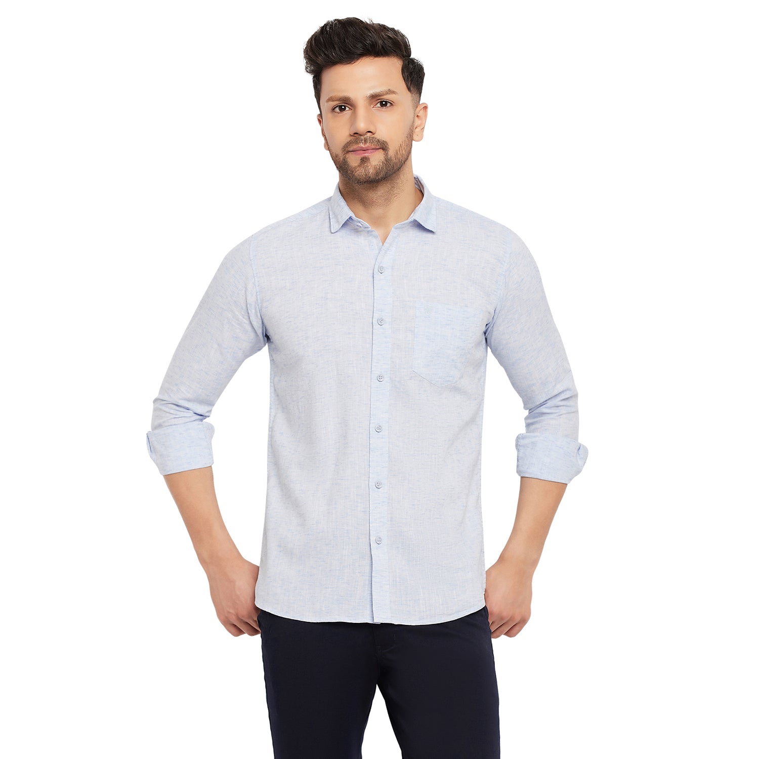 Duke Urban Men Full Sleeve Cotton Shirt (SDO8PLCA)