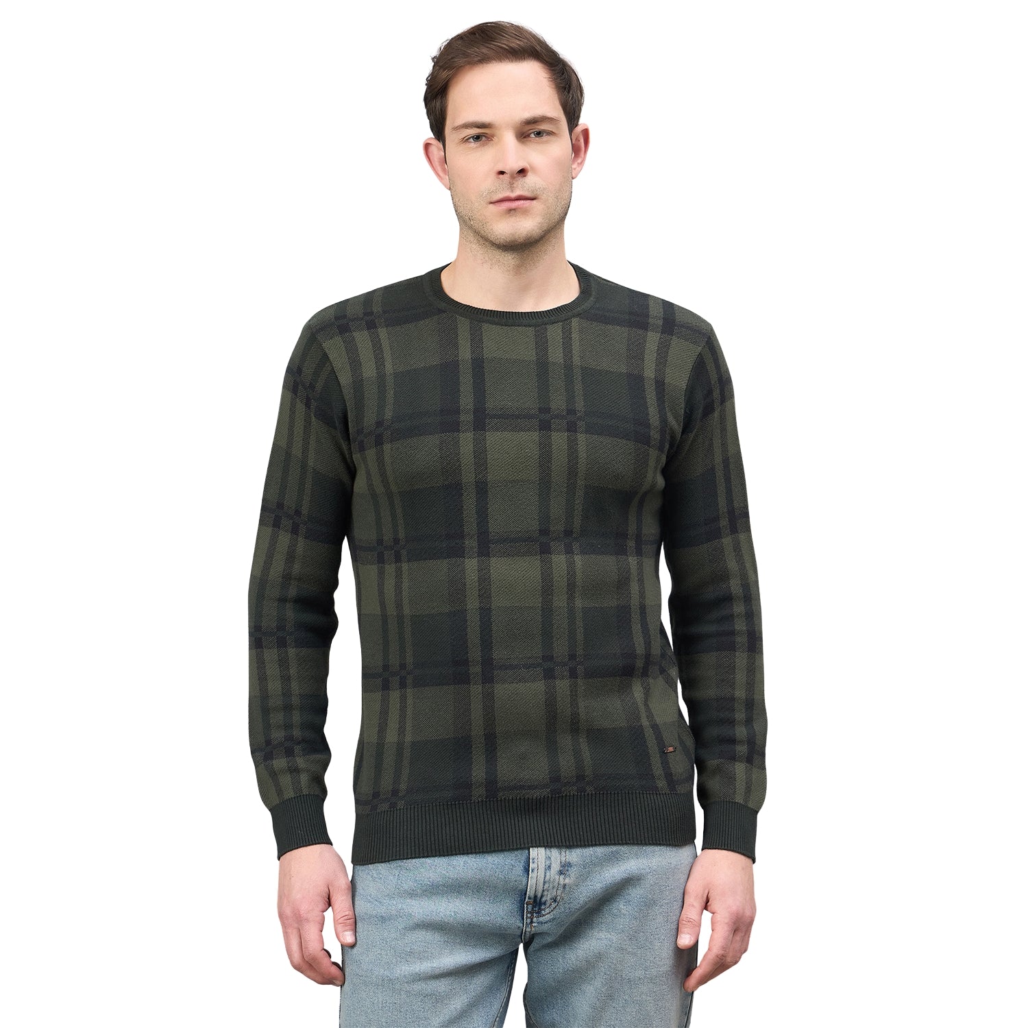 Duke Urban Men Full Sleeve Round Neck Regular Sweater (SDS2181)