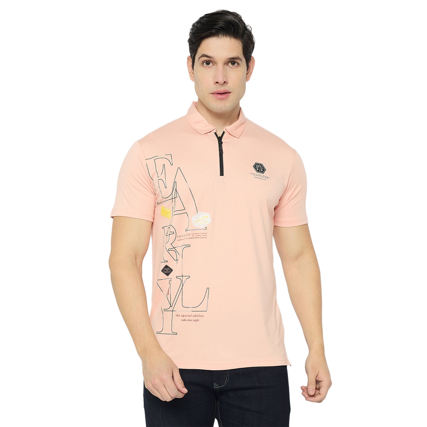 Duke Urban Men Half Sleeve Cotton Polo Tshirt(LF7174)