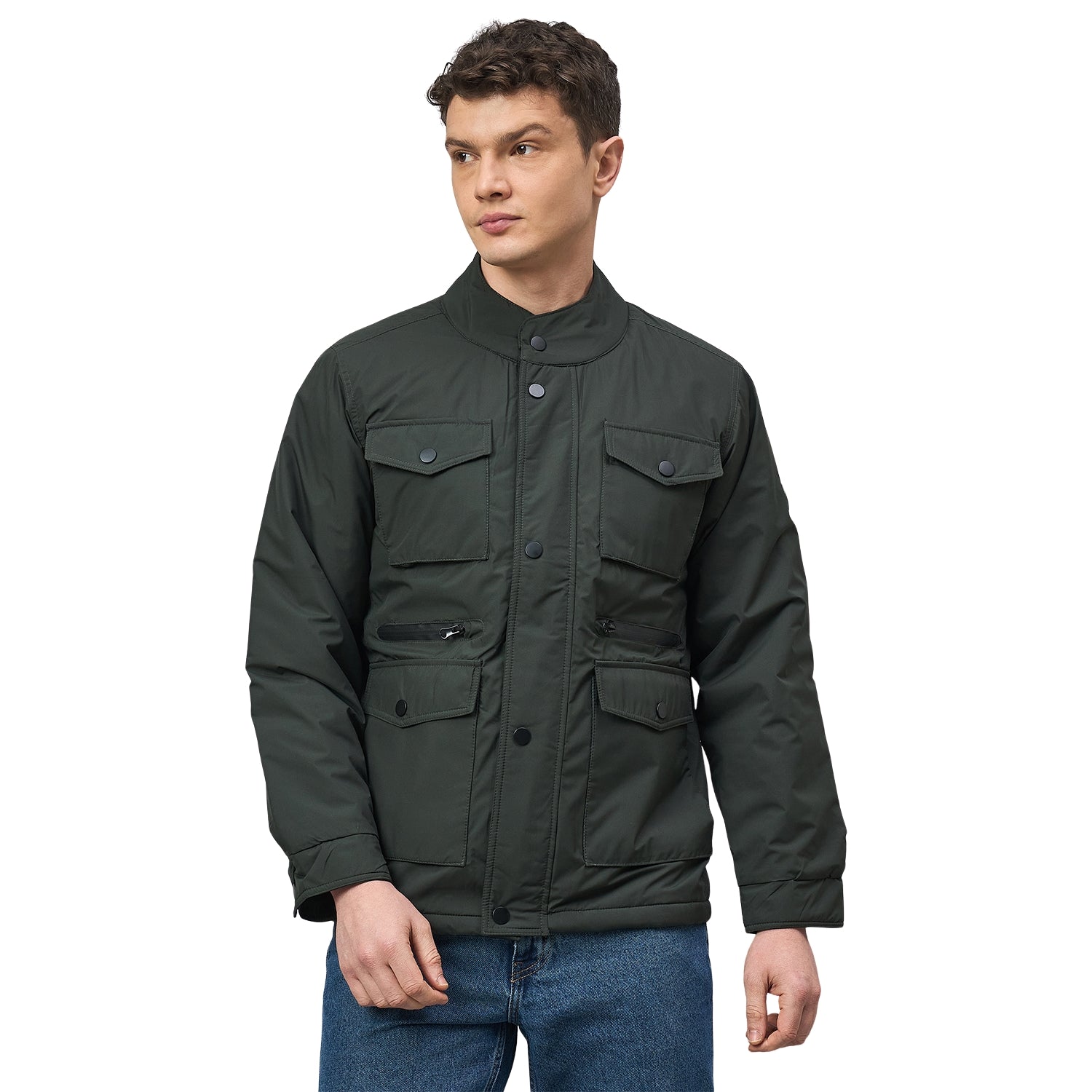 Duke Urban Men Full Sleeve Regular Bomber Jacket (SDZ4070N)