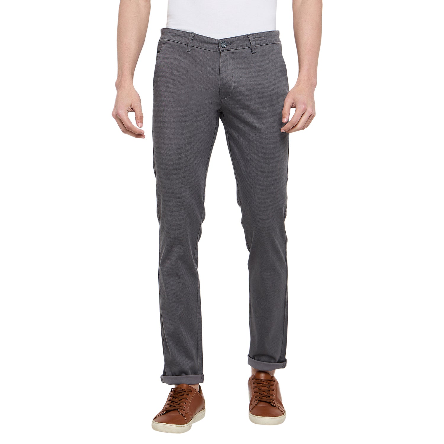Duke Urban Men Flatfront Narrowfit Trousers (SDT4623)