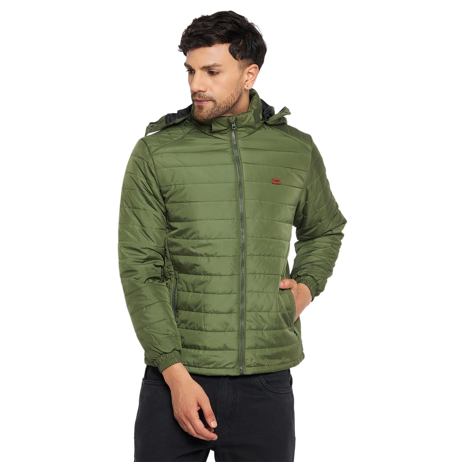Duke Urban Men Full Sleeve Hooded Jacket (SDZ1064)