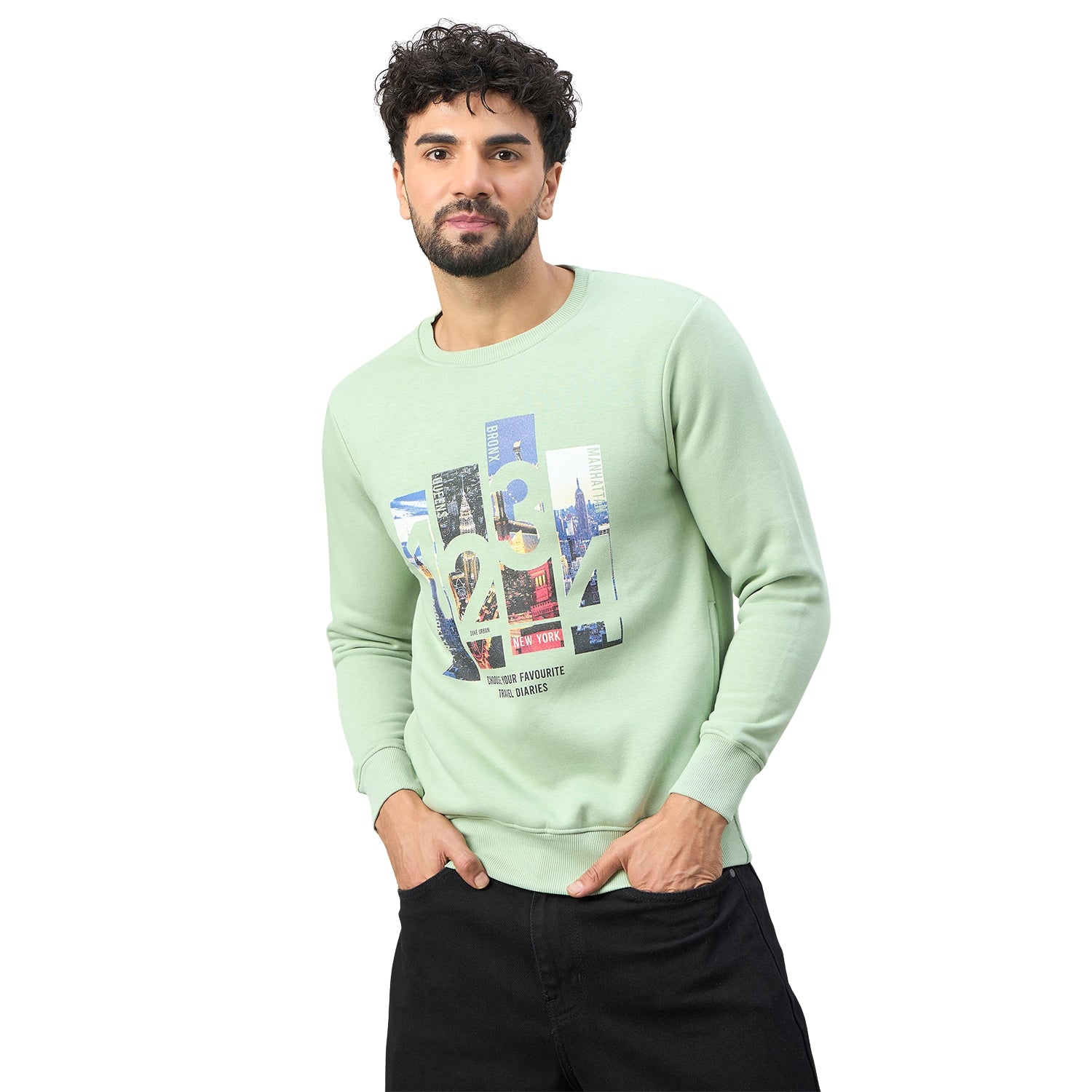 Duke Urban Men Round Neck Sweatshirt (LF6342)