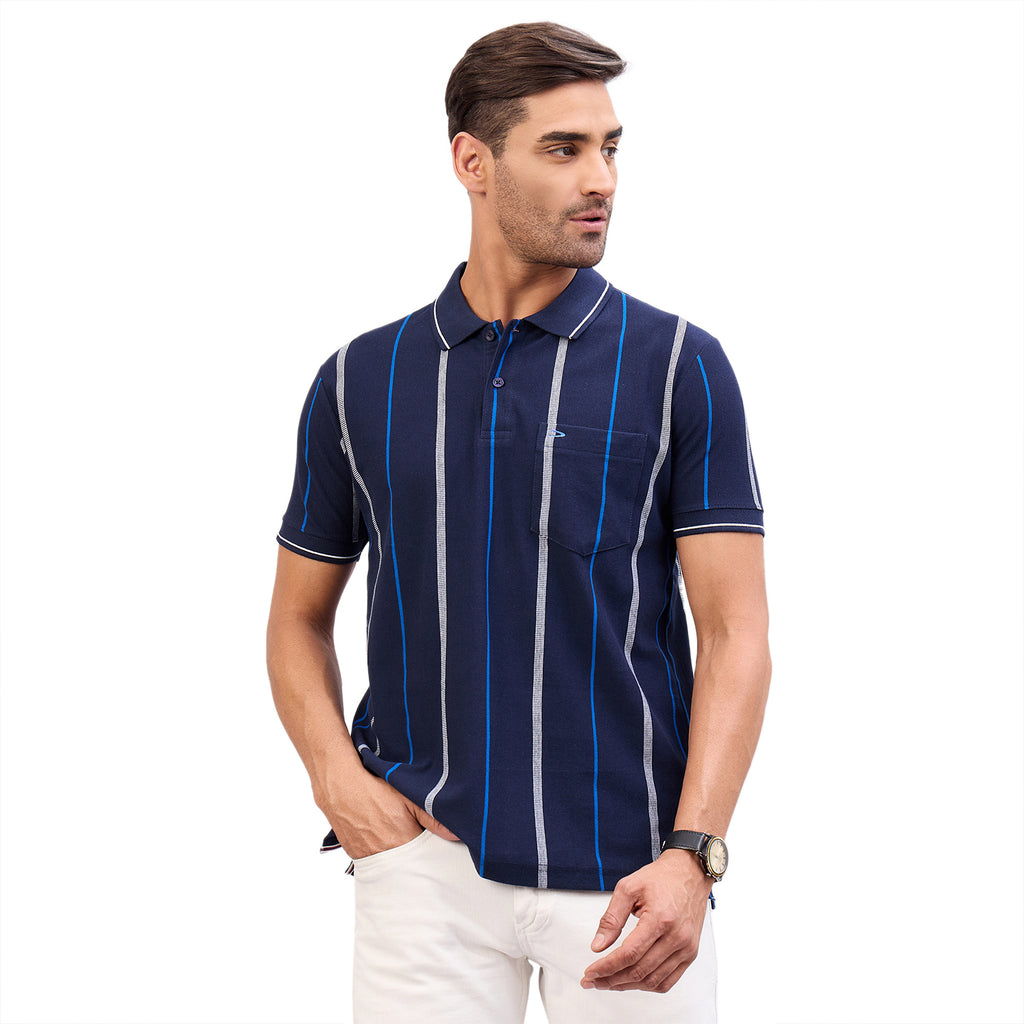 Duke Men Half Sleeve Cotton Polo Tshirt (ON2139)