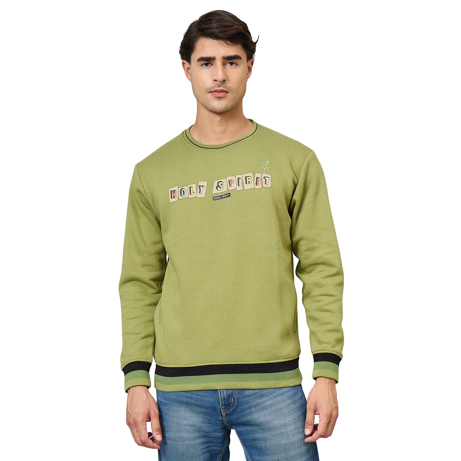Duke Urban Men Round Neck Regular Sweatshirt (LF6429)