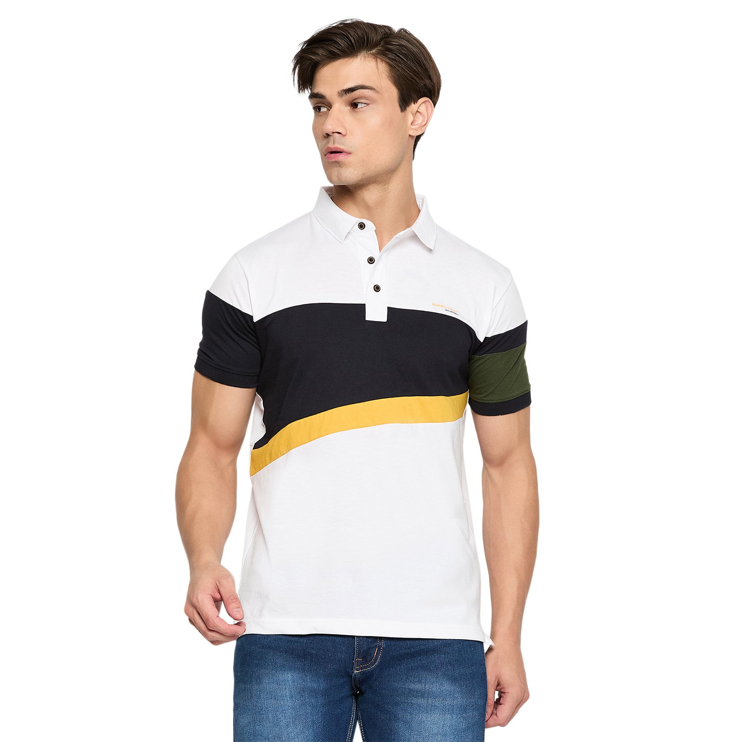 Duke Urban Men Half Sleeve Cotton T-shirt (LF7257)