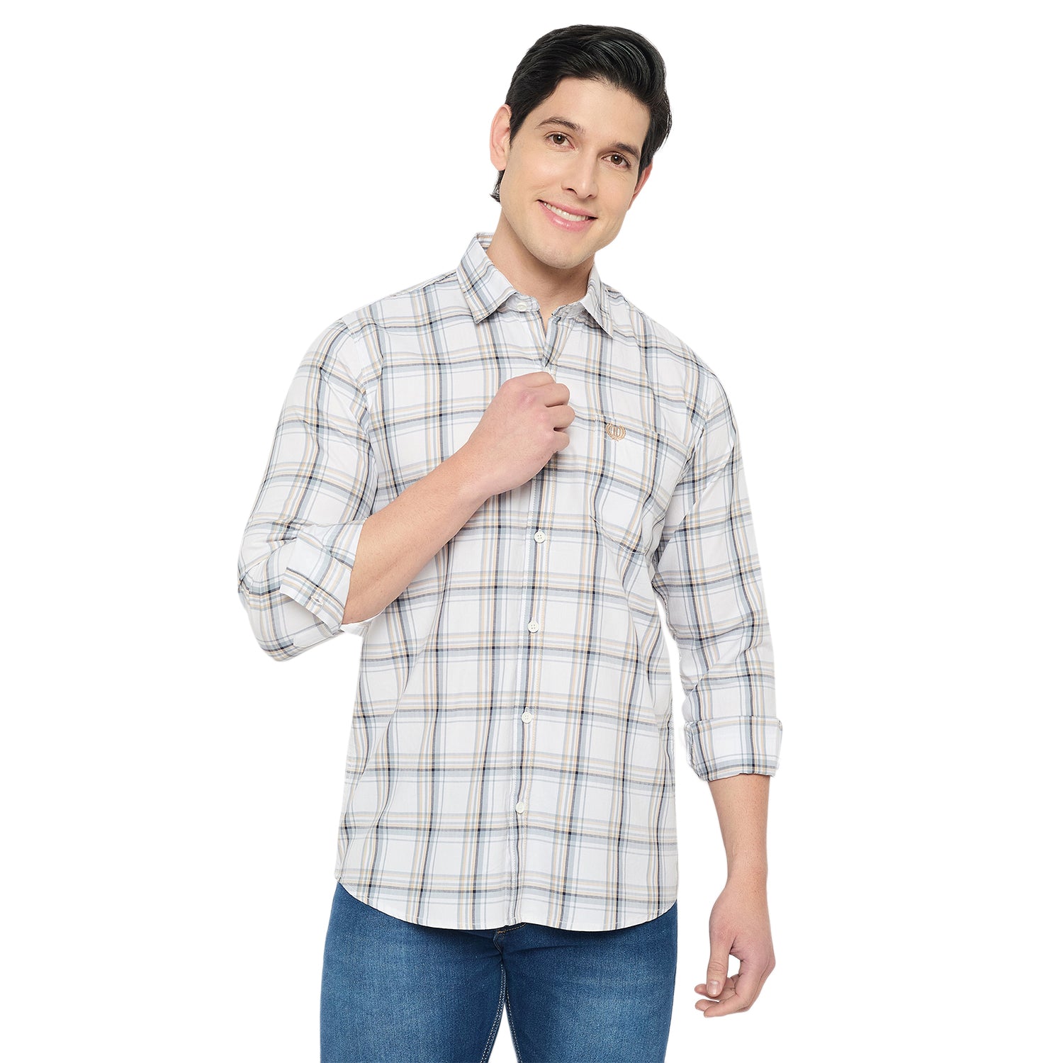 Duke Urban Men Full Sleeve Cotton Shirt (SDO6CHC)