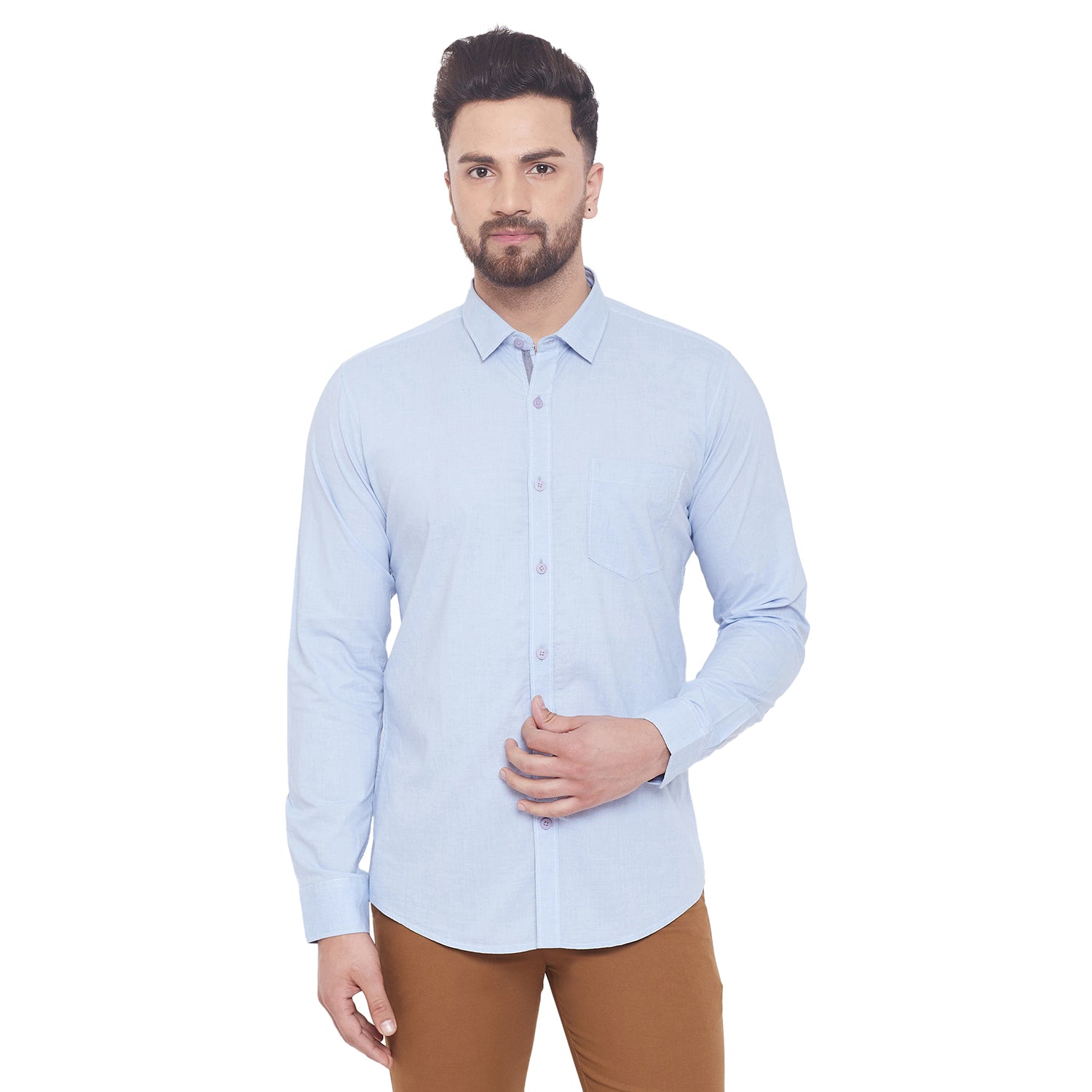 Duke Urban Men Full Sleeve Cotton Shirt (SDO8713)