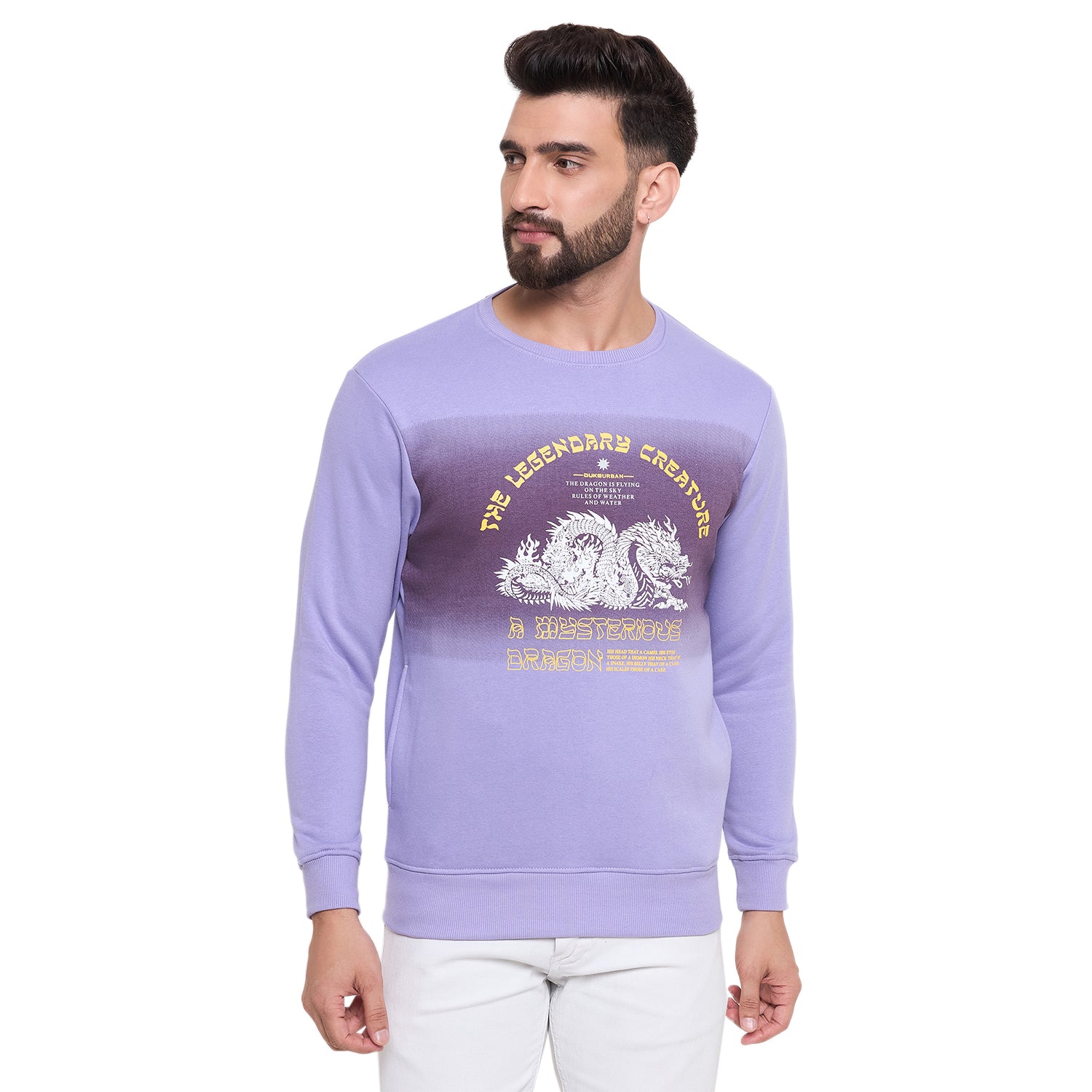 Duke Urban Men Round Neck Sweatshirt (LF6340)
