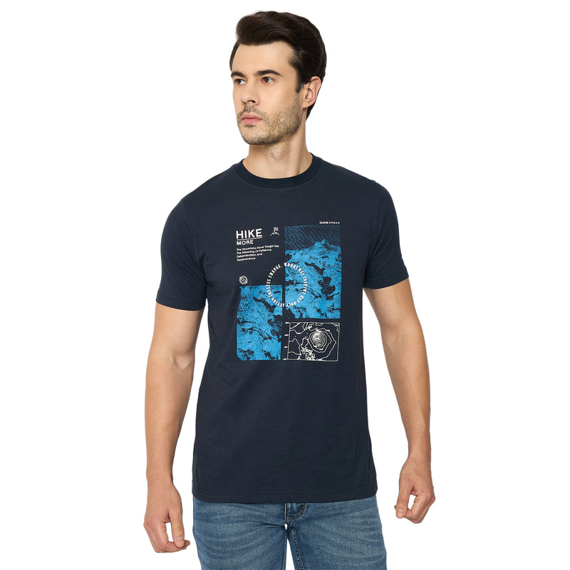 Duke Urban Men Half Sleeve Cotton Tshirt (LF7494)