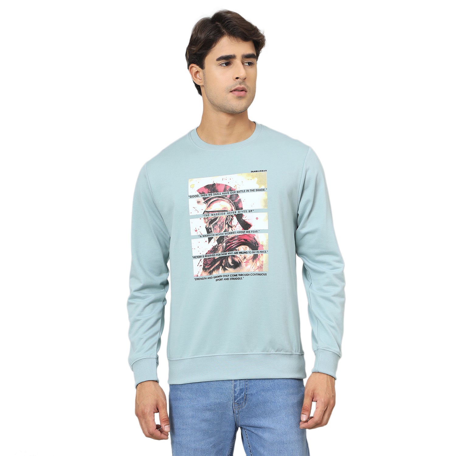 Duke Urban Men Round Neck Regular Sweatshirt (LF6437)